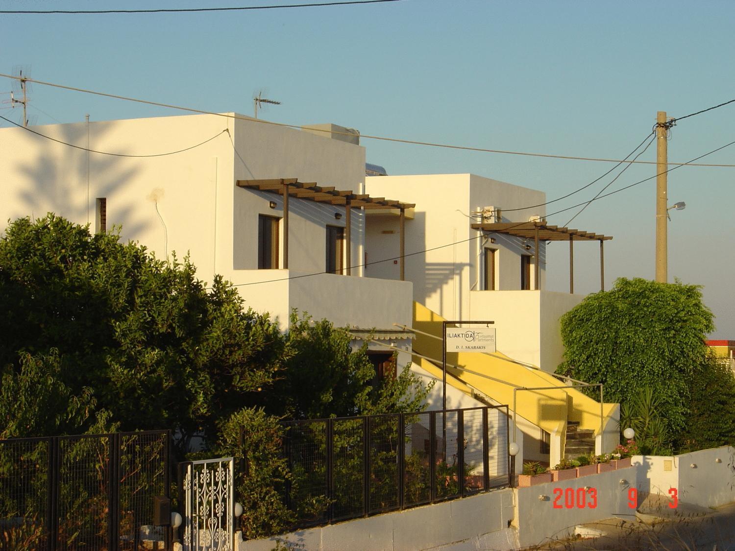 Iliaktida Apartments Rapanianá Exterior foto